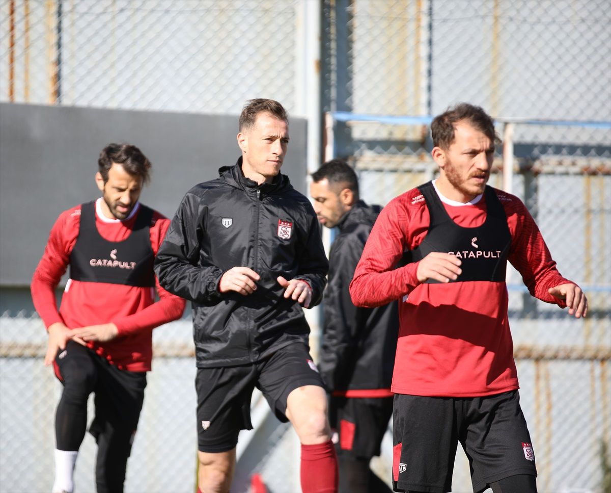 Sivasspor, Fenerbahçe maçı hazırlıklarını sürdürdü