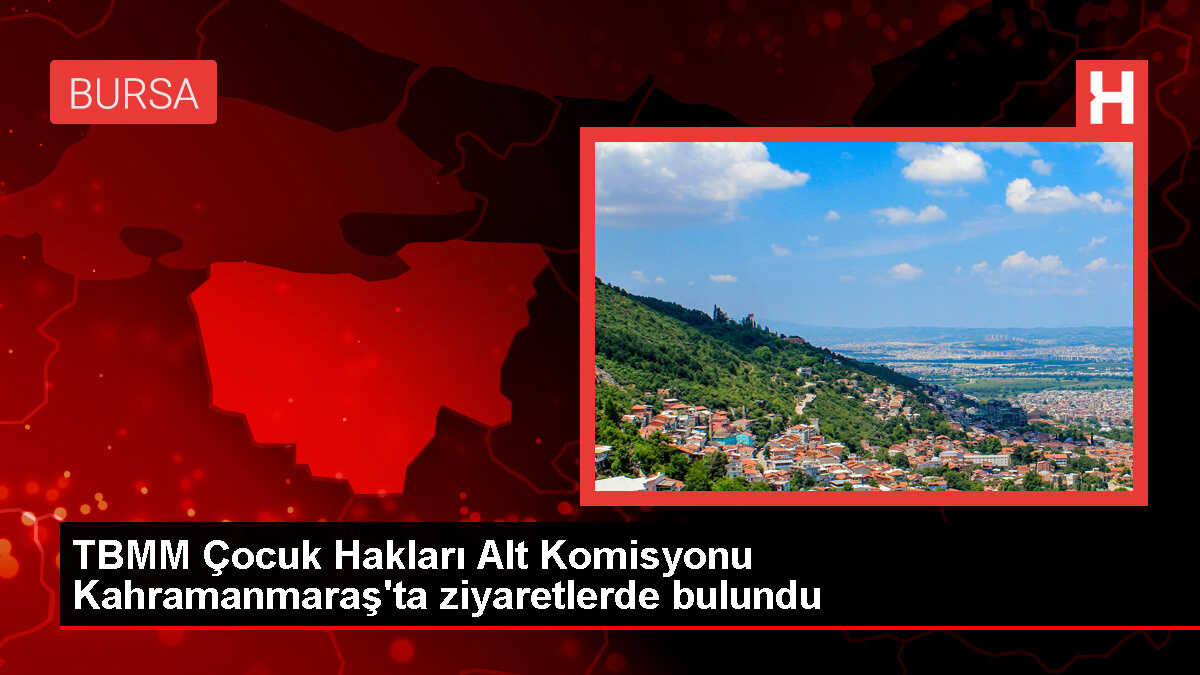 TBMM İnsan Haklarını İnceleme Çocuk Hakları Alt Komisyonu Kahramanmaraş'ta