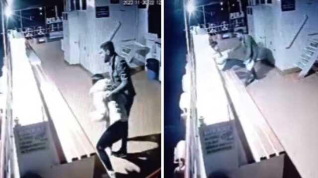 Yanındaki kişiyle tartışan kadın, kendini feribottan suya attı! O anlar kamerada Yanındaki kişiyle tartışan kadın, kendini feribottan suya attı! O anlar kamerada