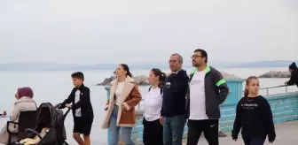 Akçakoca'da Hafta Sonu Turizm Hareketliliği