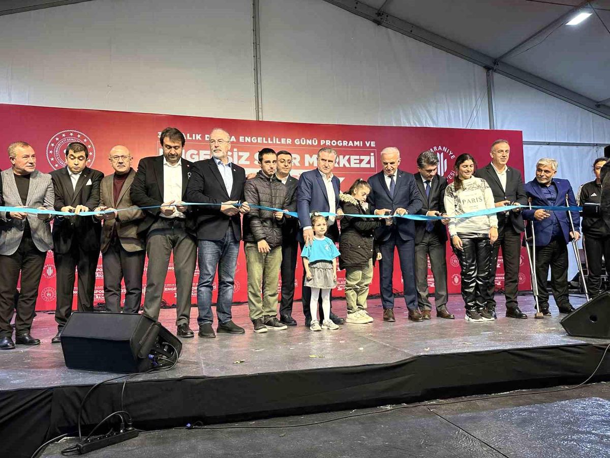 Ümraniye Belediyesi Engelsiz Spor Merkezi Açıldı