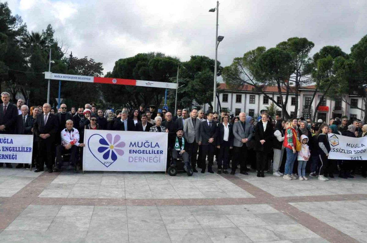 Muğla'da Engelliler Günü Kutlamaları
