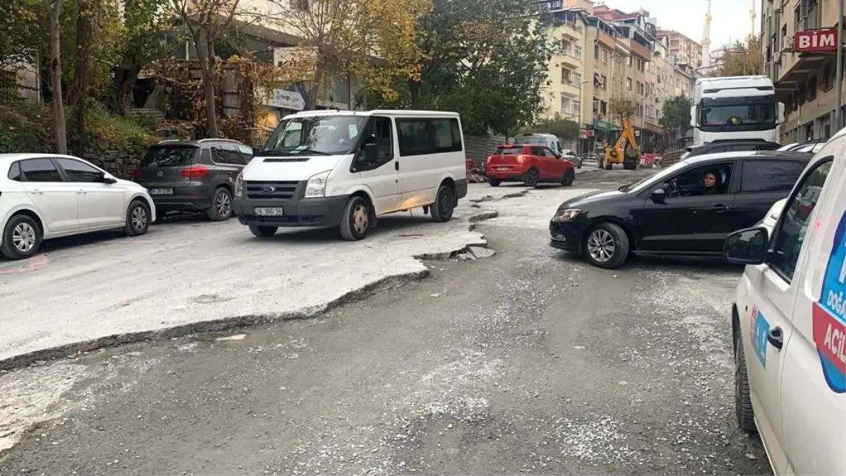 Şişli'de İSKİ Altyapı Çalışması Vatandaşları Çileden Çıkardı