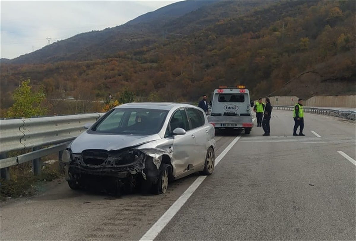 Niksar'da trafik kazasında 1 kişi yaralandı