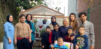 Zonguldak'ta Özel Eğitim Okulu Öğrencileri Fidan Dikti