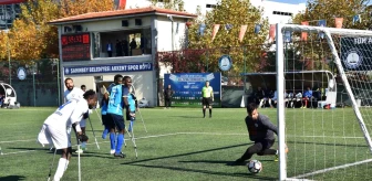 Şahinbey Belediye Gençlik ve Spor Kulübü Ampute Futbol Takımı Depsaş Enerji'yi 5-0 Mağlup Etti