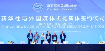 Xinhua, yabancı medya kuruluşlarıyla işbirliğini artırmak için anlaşmalar imzaladı