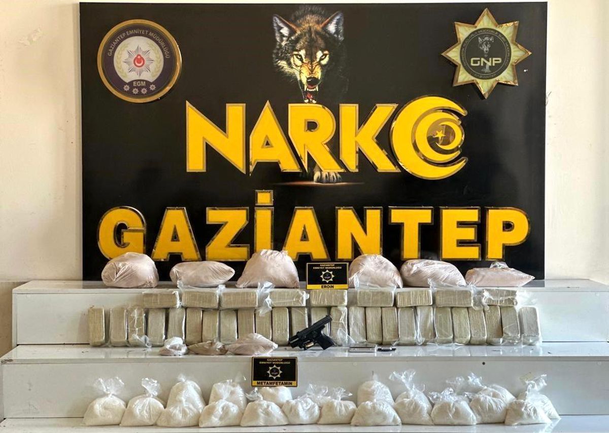 Gaziantep'te 507 Kilo Uyuşturucu Ele Geçirildi