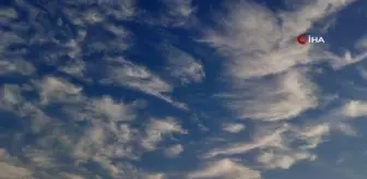 Hatay'da 'Cirrocumulus' Bulutları Görsel Şölen Oluşturdu