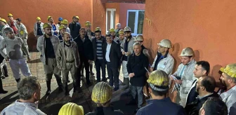 Zonguldak'ta Maden İşçileri Unutulmadı