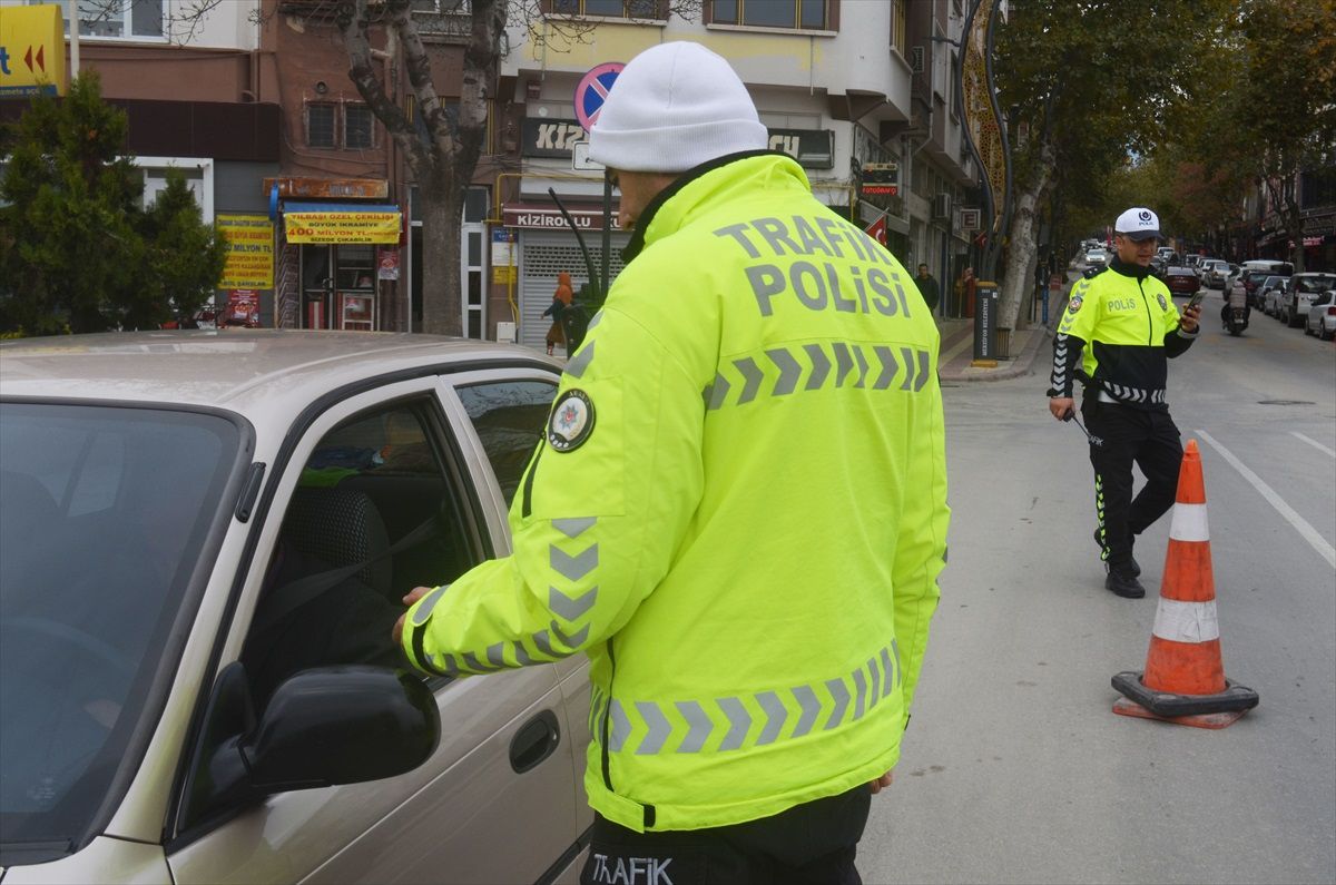 Amasya Merzifon'da Genel Asayiş ve Trafik Uygulaması