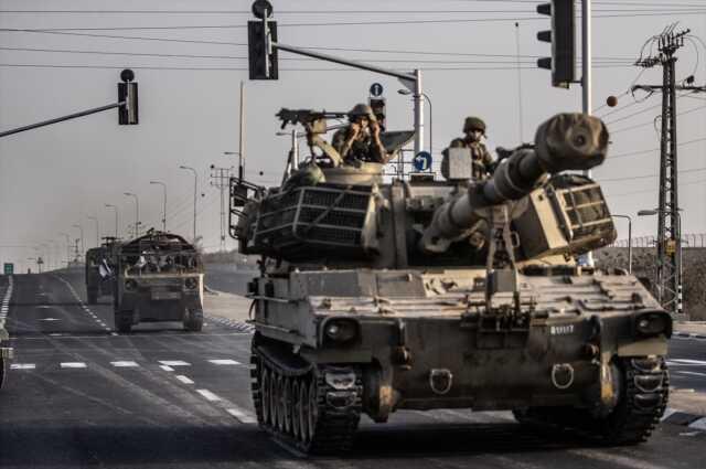 Tanklarını Gazze Şeridi'nin güneye yollayan İsrail ordusundan Filistinlilere tahliye emri