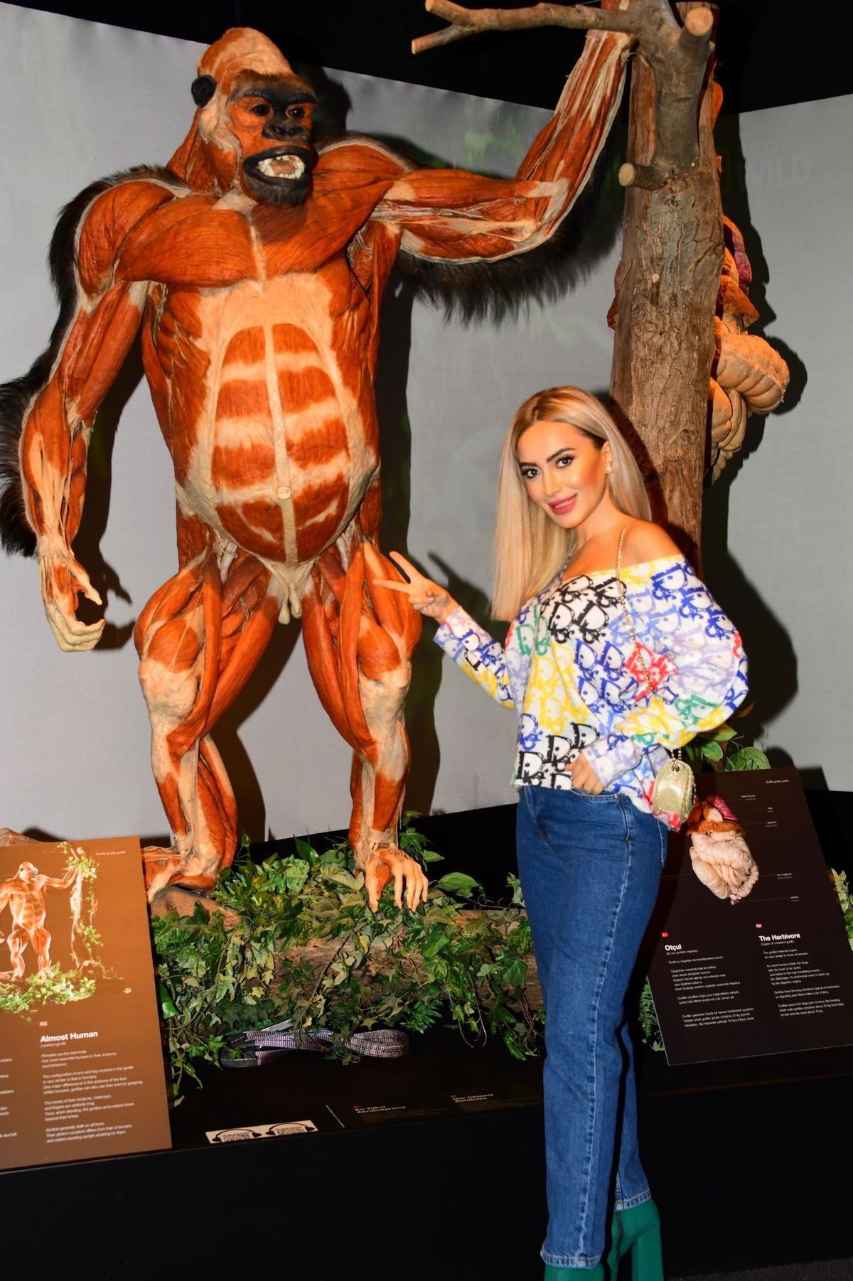 Tuğba Ünal, Body Worlds Sergisinde Boy Gösterdi
