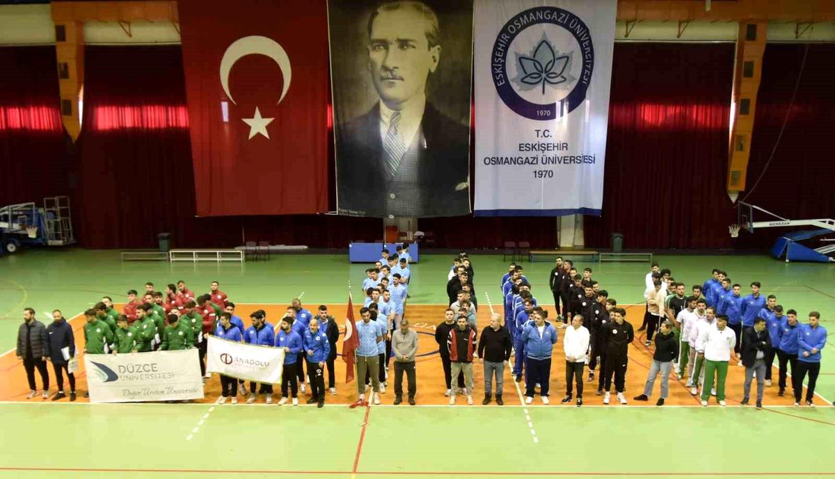 Üniversite Futbol Bölgesel Lig Maçları Başladı