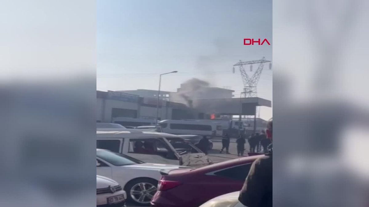 Batman'da Akaryakıt Yüklü Tankerde Patlama