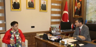 Erbaa Belediye Başkanı Ahmet Duman'ı Tebrik Etti