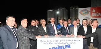 Anamur'da Doğal Gaz Kullanımı Başladı