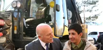 Doğuştan engelli Furkan'ın hayali gerçek oldu