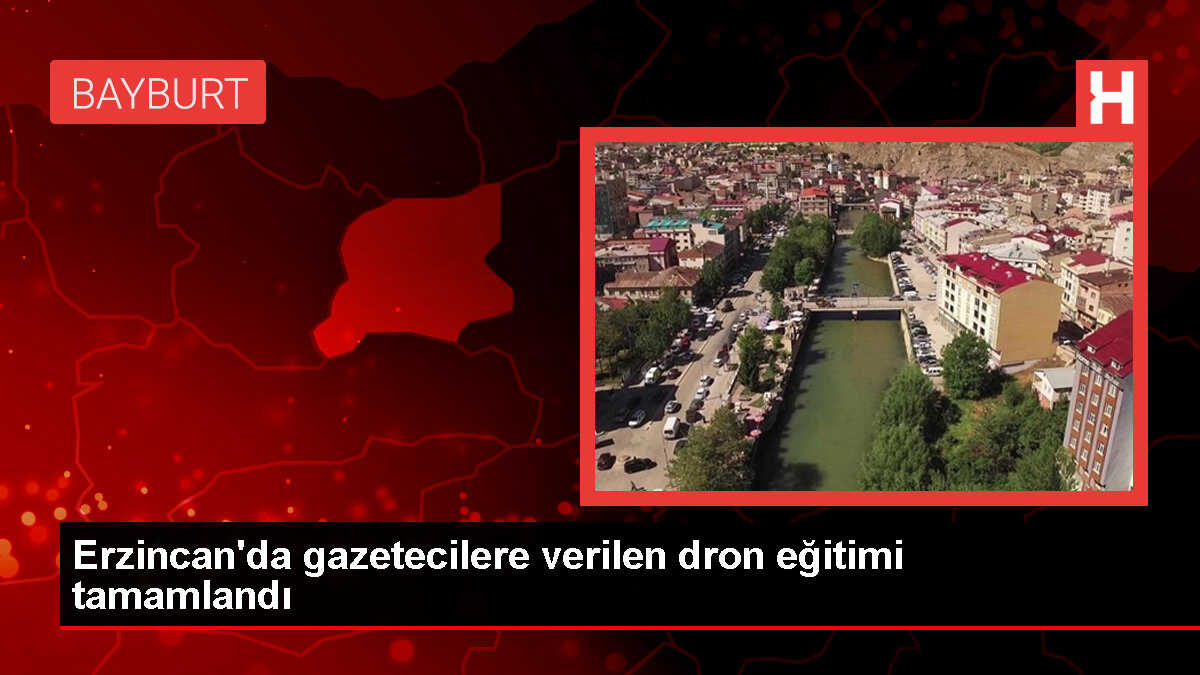 Erzincan'da Gazetecilere Dron Eğitimi Verildi