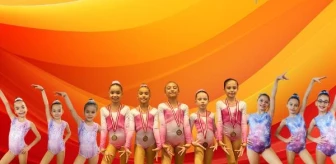 Göztepe Cimnastik Akademisi İzmir'e 10 madalyayla döndü