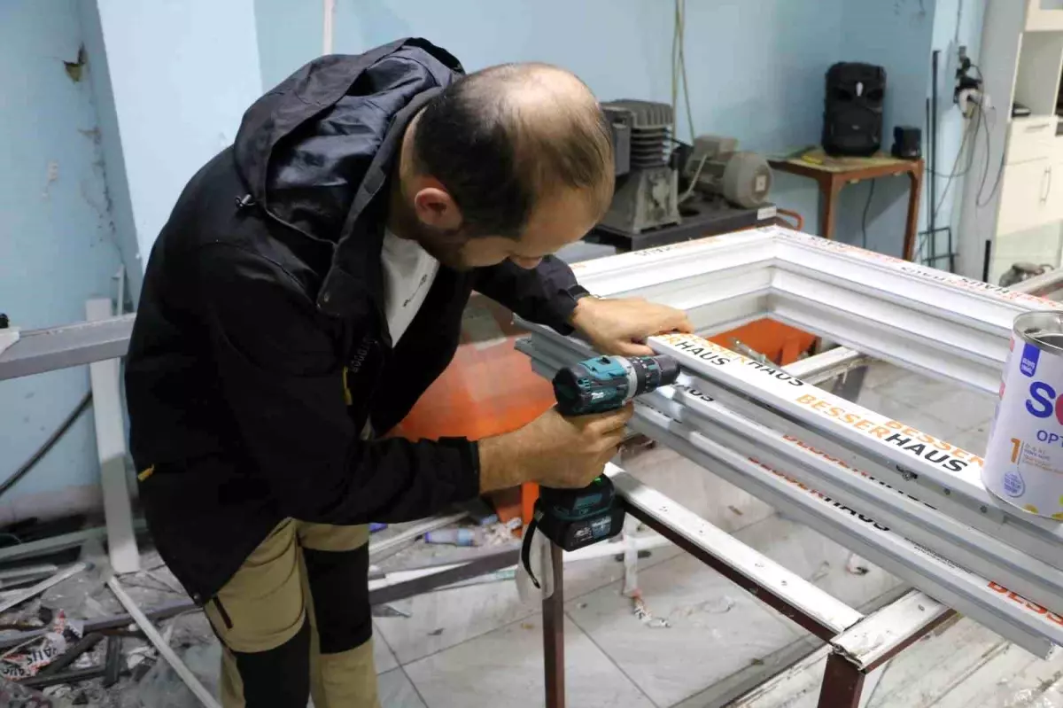 Diyarbakır'da PVC Pencerelere Talep Artıyor