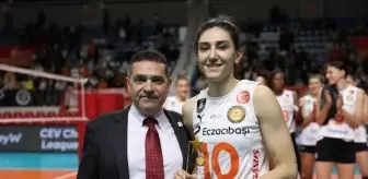 Eczacıbaşı Dynavit Kadın Voleybol Takımı Maritza'yı 3-0 Yendi