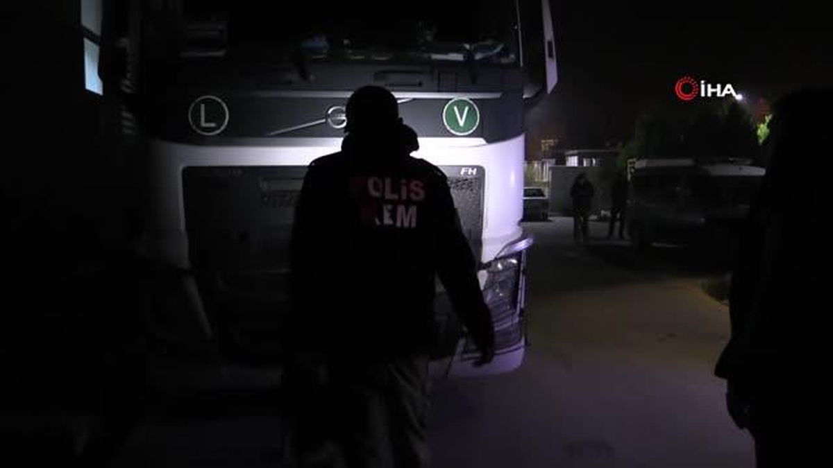 Mersin'de Tırda Uyuşturucu ve Kaçak Sigara Operasyonu
