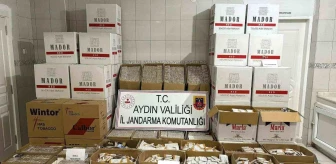 Aydın'da Kaçak Sigara Operasyonu: 212 Bin 500 Adet Tütün Ele Geçirildi