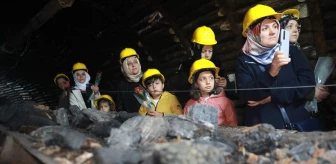 Zonguldak'ta madenci eşleri eğitim ocağında duygusal anlar yaşadı