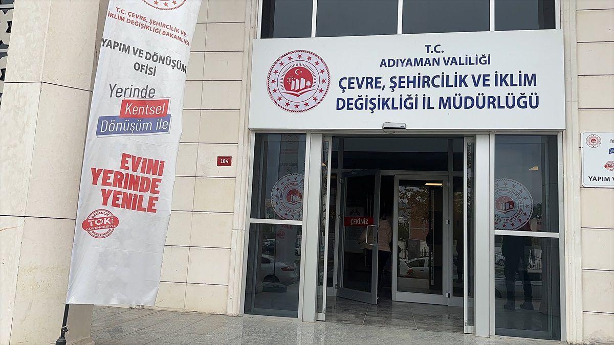 Adıyaman'da Yerinde Dönüşüm Projesi'ne Başvuru Sayısı 20 Bin 640 Oldu