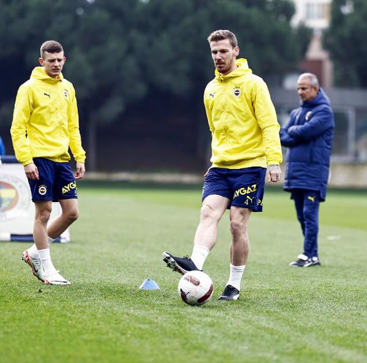 Fenerbahçe, Beşiktaş derbisi için hazırlıklarını sürdürdü