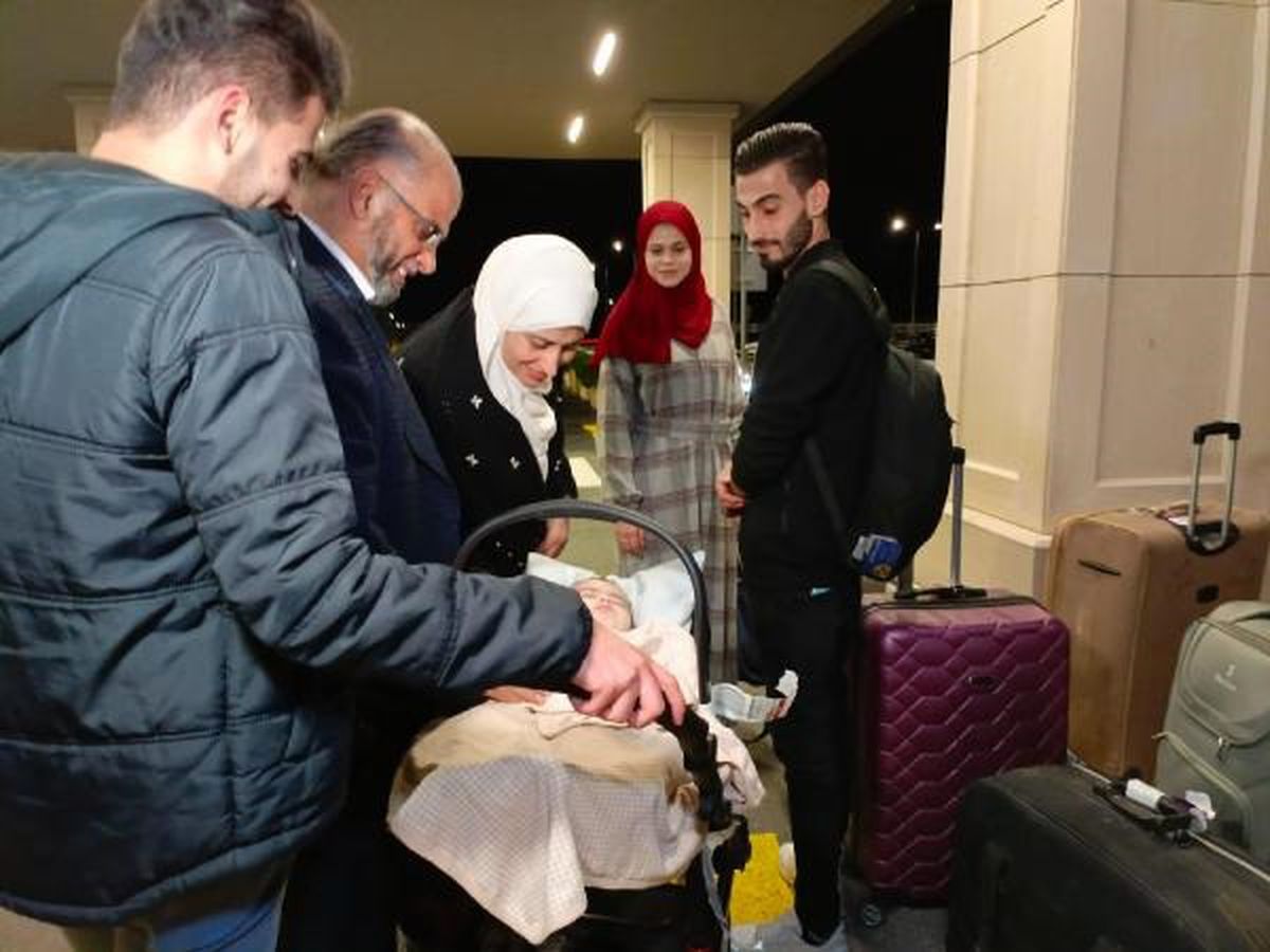Gazze'den tahliye edilen Türk vatandaşları İstanbul'a geldi