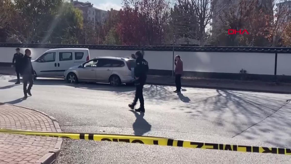 Konya'da polis şüpheliyi vurarak yakaladı