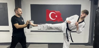 Zonguldaklı Tekvandocu Efe Haktan Uzun, Avrupa Ümitler Tekvando Şampiyonası'nda Altın Madalya İçin Mücadele Edecek
