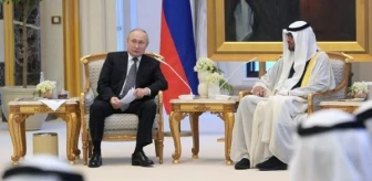 Putin, BAE Devlet Başkanı Al Nahyan ile Abu Dabi'de bir araya geldi