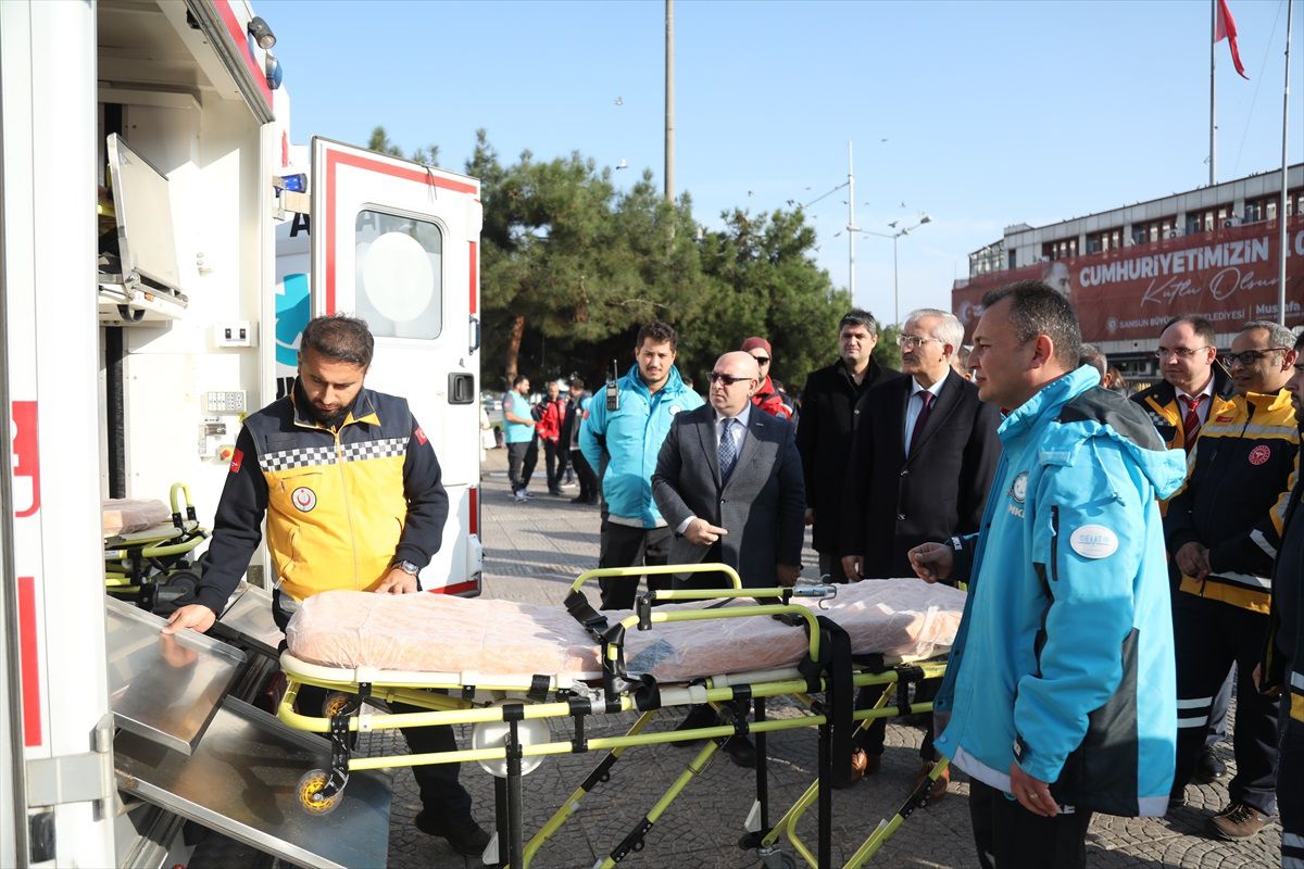 Samsun'da UMKE araçları tanıtıldı