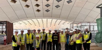 Dünyaca ünlü mimar Norman Foster, Kuveyt Uluslararası Havalimanı Terminal 2 projesini inceledi