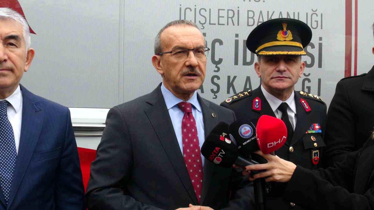 Kocaeli Valisi Yavuz: Yasadışı göçle mücadele devam ediyor
