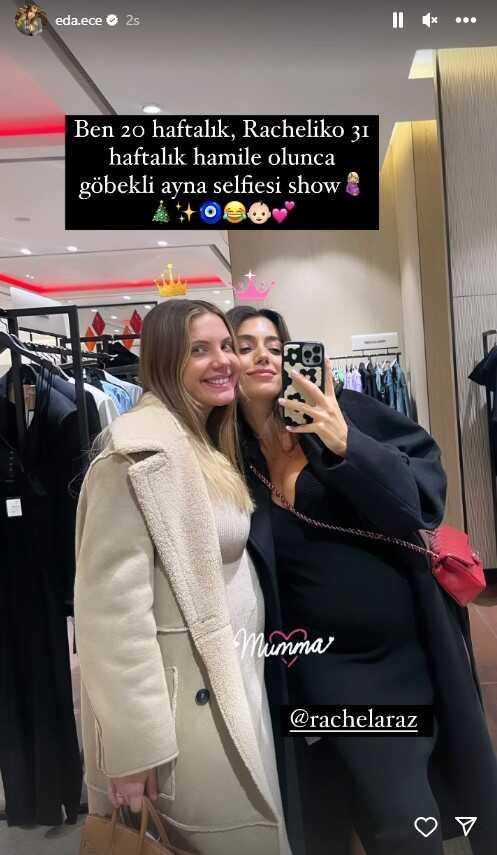 4,5 aylık hamile Eda Ece'den ilk hamilelik pozu geldi 4,5 aylık hamile Eda Ece'den ilk hamilelik pozu geldi
