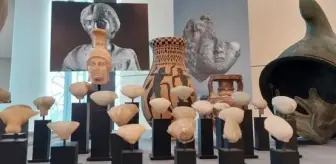 Boubon Antik Kenti'nden kaçırılan 41 eser Türkiye'ye iade edildi