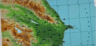 Azerbaycan'da Hazar Denizi'nde 5,6 Büyüklüğünde Deprem Meydana Geldi
