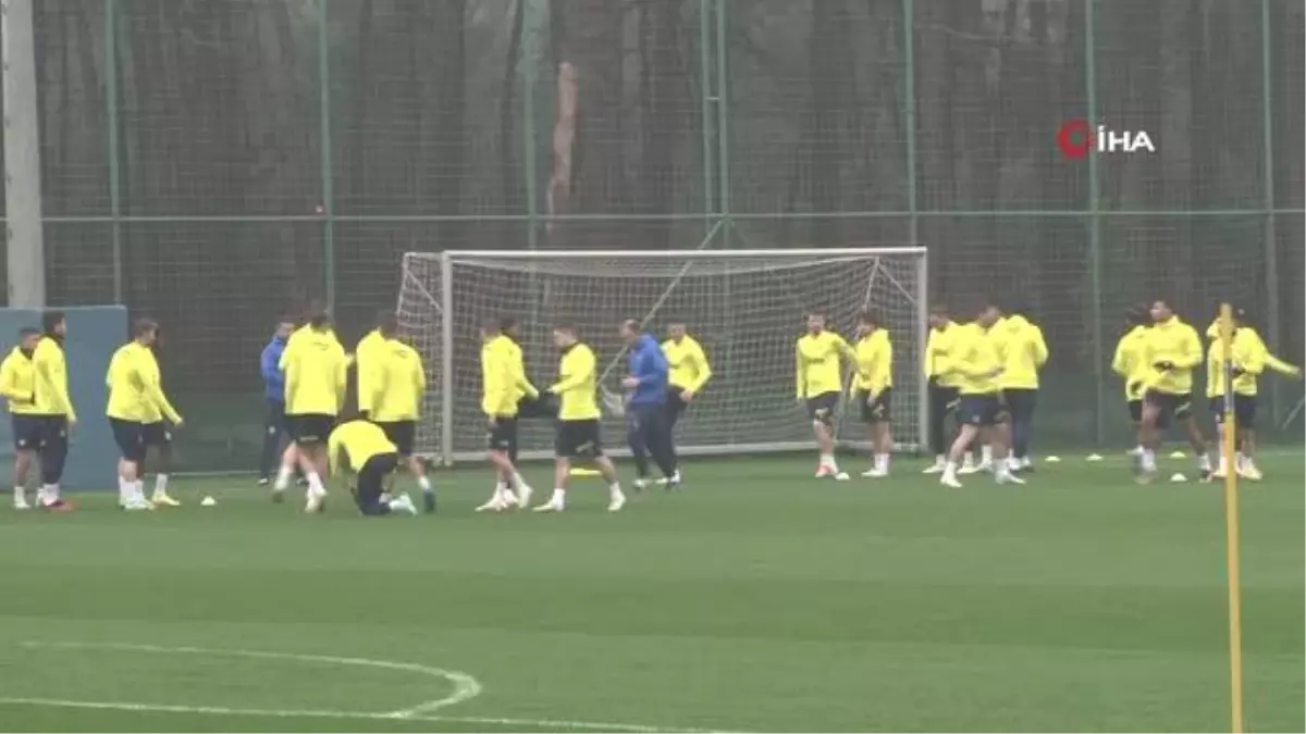 Fenerbahçe, Beşiktaş derbisi hazırlıklarını devam ettirdi