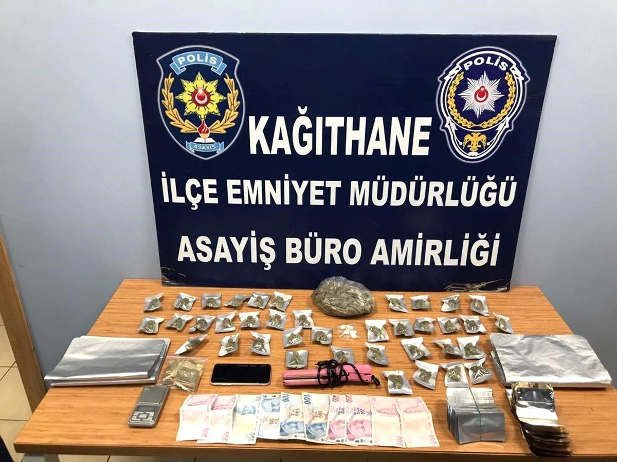 Kağıthane'de Uyuşturucu Operasyonu: Çok Sayıda Madde Ele Geçirildi