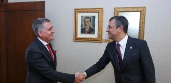 CHP Genel Başkanı Özgür Özel, TÜSİAD Başkanı Orhan Turan'ı kabul etti