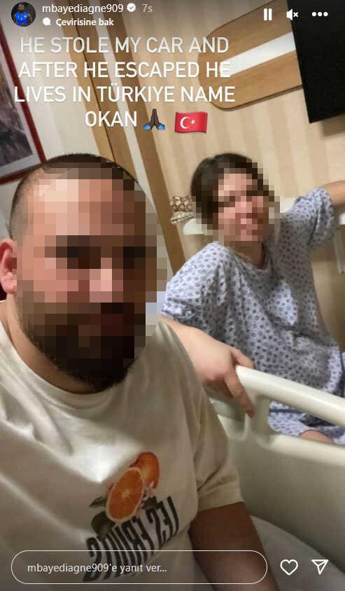 Profilini ifşa etti! Mbaye Diagne'nin arabasını şoförü mü çaldı? Profilini ifşa etti! Mbaye Diagne'nin arabasını şoförü mü çaldı?