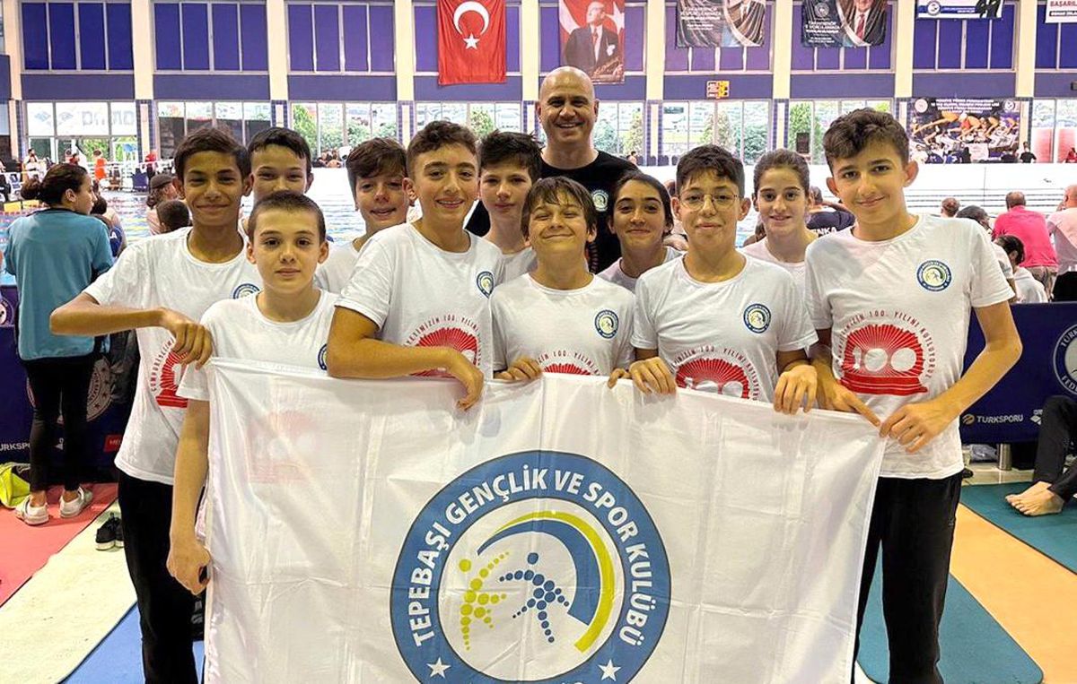 Tepebaşı Spor Kulübü Yüzücüleri Türkiye Finalinde Başarı Elde Etti