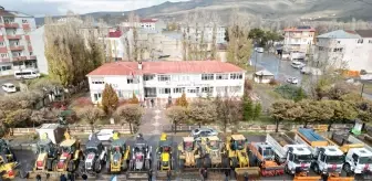 Van'ın Muradiye Belediyesi Kış Hazırlıklarını Tamamladı