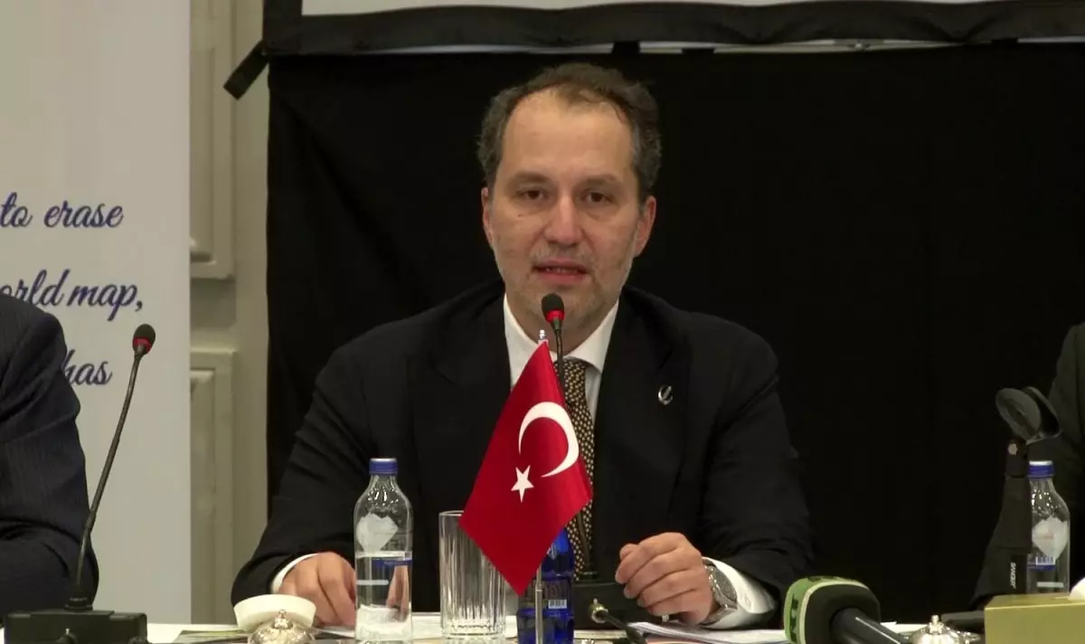 Fatih Erbakan: İsrail'e karşı ortak bir tavır tutunulmalı