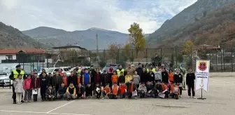 Amasya'da Cumhuriyet'in 100. yılı kutlamaları kapsamında öğrenciler jandarma ile buluştu