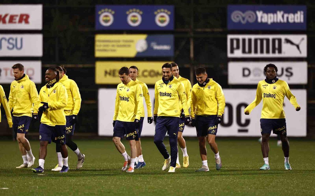 Fenerbahçe, Beşiktaş maçı hazırlıklarını tamamladı